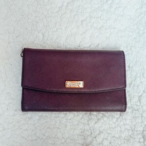 Kate Spade Deep Purple Wallet